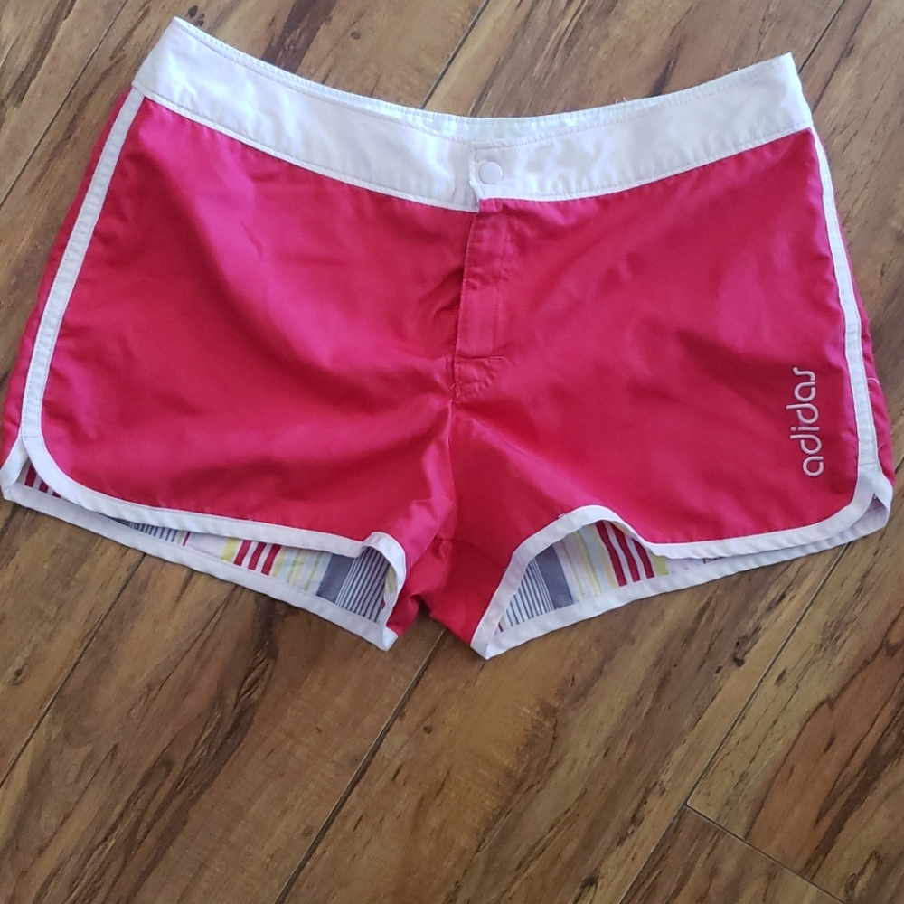 Adidas hot pink shorts